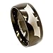 Search : Blue Chip Unlimited - Unique 10mm Black Tungsten Carbide Ring with Silver Laser Etched Batman Design Wedding Ring Engagement Band Fashion Jewelry Size 9.5 (9 12)