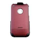 Seidio Innocase II Surface Spring Clip Holster Combo for iPhone 3G, 3G S (Burgundy)