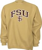 Florida State Seminoles Gold Tackle Twill Crewneck Sweatshirt