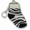 Hot Munkey Sock Purse Keyring'