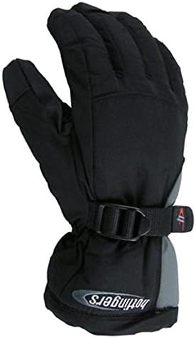 HOTFINGERS YOUTH RIP N GO JR GLOVE LARGE BLACK/GREY