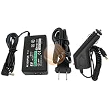 Home AC Wall Power Adapter + CAR Charger for SONY PSP