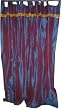 2 Arterian Medium Purple Art Silk Drapes / Curtains 108"
