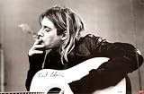 Kurt Cobain (Smoking) Music Poster Print - 22x34