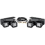 KC HiLiTES (341) C3 LED Bumper Light System with Harness for Ford SVT Raptor