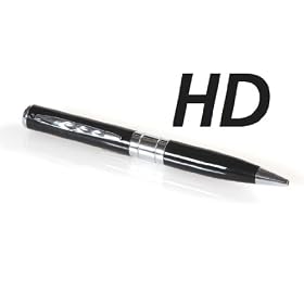 HD SpyCam , Pendrive with integrated camera inkl. 8GB micro SD card , Pen silver black , 1280x960 pixel Video , DVR DV , spy , camera , camcorder , USB