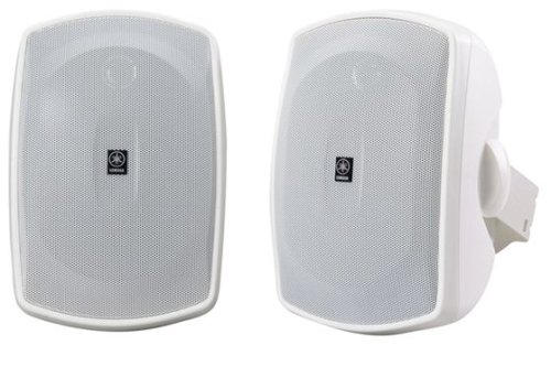 Yamaha NS-AW190WH 2-Way Indoor/Outdoor Speakers (Pair, White)