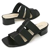 Taryn Rose -- *Onica Black Stretch Fabric -- Women's Shoes,Comfort Shoes,Sandals