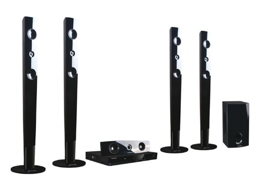 Thomson HT400TB 5.1 Heimkinosystem (450 Watt, HDMI, Upscaler 1080p, DVD, USB 2.0) schwarz