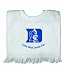 Duke Blue Devils Fringed Pull-Over Baby Bib (White)