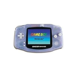 Game Boy Advance Console Glacier Color 