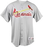 St. Louis Cardinals Road Grey MLB Replica Jersey