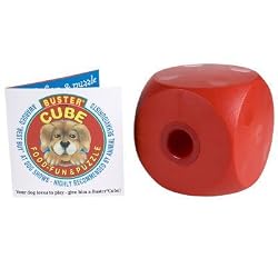 Buster Food Cube Interactive Dog Toy, Large (Colors Vary)