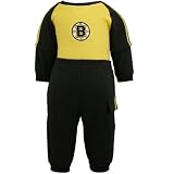 Boston Bruins Infant Ribbed Creeper Suit