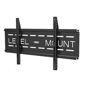Level Mount DC65LP Fixed Wall Mount for 34" to 65" Displays (Black)