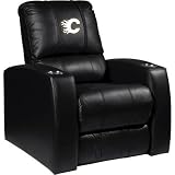 Home Theater Recliner with NHL Logo Panel Team: Calgary Flames