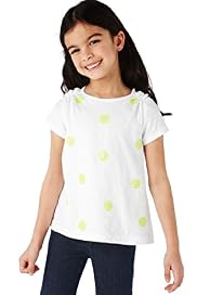 Autograph Pure Cotton Sequin Spotted T-Shirt