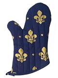 Jessie Steele Oven Mitt, Fleur De Lis