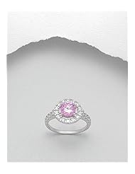 CZ Ring In 92.5 Sterling Silver