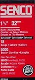 Senco Fastening Systems #ax15eaa 5000pk 1-1/4" Brad Nail