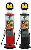 Bergamot Michigan Wolverines Retro Gas Pump Gumball Machine