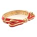 Rachel Leigh - Audrey Enamel Bow Bracelet - Hibiscus gold-plated
