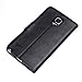Bear Motion Case for Note 4 - Premium Folio Wallet Case Cover with All-around TPU Inner Case and Snap Button Closure for Galaxy Note 4 (Black)