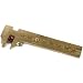 Deluxe Brass Slide Caliper Gauge Jewelers Beading 80mm