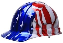 AO Safety/3M Tekk 91275 American Flag US Patriotic Hard Hat