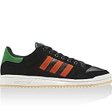 adidas Originals DECADE LO G50794, Unisex - Erwachsene Sneaker, Schwarz (BLACK 1 / COLLEGIATE ORANGE / FAIRWAY), EU 44 2/3 (UK 10)