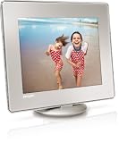 Produkt-Bild: Philips SPH8528 Digitales Photo Book Bilderrahmen (20,3 cm (8 Zoll) Display, 4:3,  2 GB interner Speicher, Multislot Kartenleser) silber