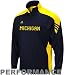Michigan Wolverines adidas Navy Scorch 2010 Coaches Football Sideline 1/4 Zip Pullover Jacket