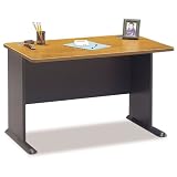 Natural Cherry and Slate 48 Desk Natural Cherry/Slate Gray