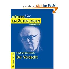 K�nigs Erl�uterungen und Materialien, Bd.438, Der Verdacht