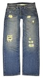 Rugby by Ralph Lauren Men Destroyed Straight Jeans