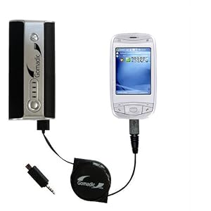 High Capacity Rechargeable External Battery Pocket Charger for the i-Mate K-Jam - uses... by Gomadic
