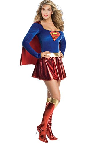 Supergirl One Piece Adult Women's Costume (S)