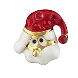 Santa Claus Christmas Funky Painted Rhinestone Brooch Pin 41UzaZka38L. SL160 Santa Claus Christmas Funky Painted Rhinestone Brooch Pin
