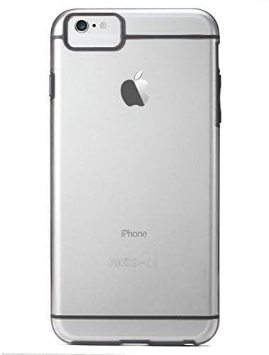Case Essentials iPhone 6 case, Scratch-Resistant Clear Slim Fit Cover with Shock Absorbent TPU Hybrid Bumper Protection iPhone 6 4.7 Case (Gray / Clear)