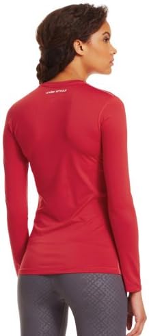 Under Armour Women's HeatGear® Sonic Long Sleeve Extra Large Red