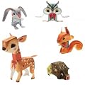 Paper toys pliages bois joli