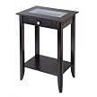 Syrah Accent Table-Espresso