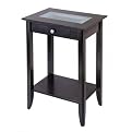 Syrah Accent Table-Espresso