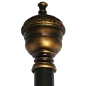 Royal Drapery Rod - Oil Brown (28-48")