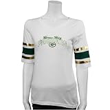Green Bay Packers White Greatest Play Tissue Top