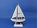 Blue Sailboat Christmas Tree Ornament 9