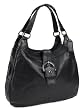 Authentic Coach Soho Leather Large Lynn Hobo Handbag 17092 Black