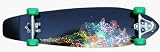 Powerslide Streetsurfer 93 - Longboard skateboard enfant - Noir/Graphics
