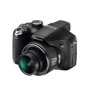 Casio Exilim EX-FH20 Highspeed Digitalkamera (9 Megapixel, 20-fach opt. Zoom, 7,6 cm Display, HD-Video)