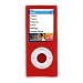 Silicone Skin Case for Apple iPod Nano 4G (Red)